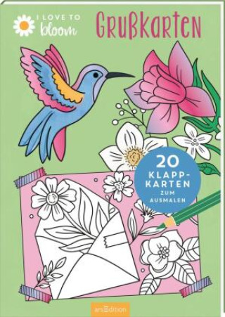 Boek I Love to Bloom - Grußkarten Ashley Dugan