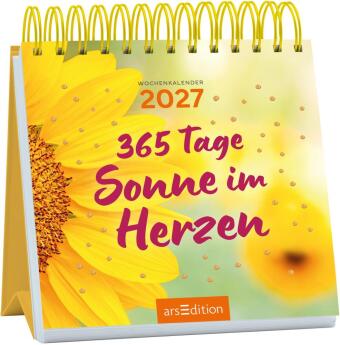 Koledar/Rokovnik Mini-Wochenkalender 365 Tage Sonne im Herzen 2027 