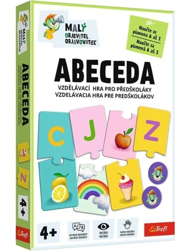 Hra/Hračka Vzdělávací hra Malý objevitel Abeceda 