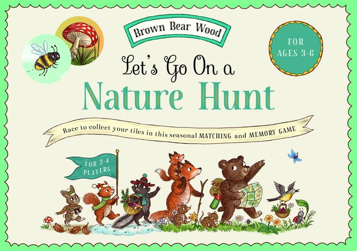 Boek BROWN BEAR WOOD LETS GO ON A NATURE HARTAS FREYA