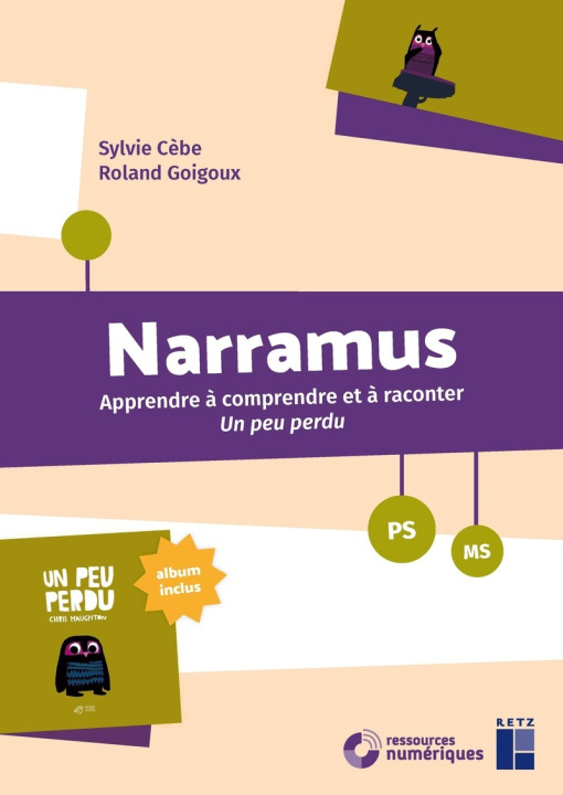 Carte Un peu perdu PS-MS + ressources numériques Sylvie Cèbe