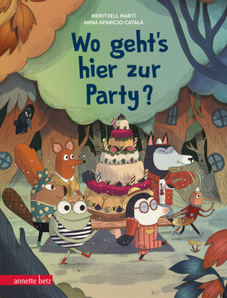 Boek Wo geht's hier zur Party?: Ein herrlich originelle Bilderbuch zum Mitraten und Suchen Meritxell Martí
