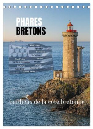 Kalendar/Rokovnik PHARES BRETONS GARDIENS DE COTE BRETONNE BENOIT ETIENNE