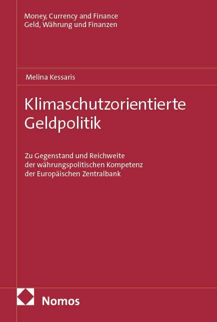 Carte Klimaschutzorientierte Geldpolitik Melina Kessaris