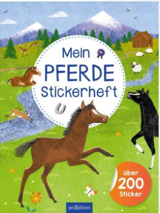 Kniha Mein Pferde-Stickerheft Sue Reeves