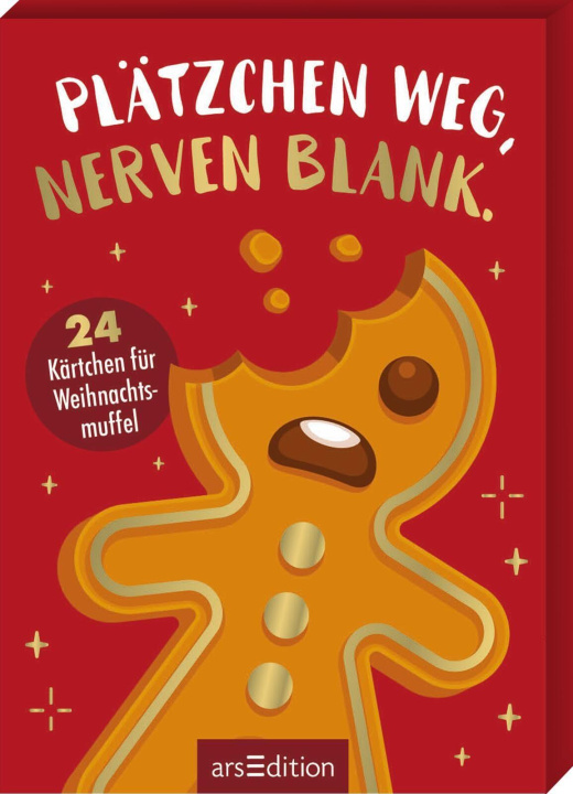 Kniha Plätzchen weg, Nerven blank. 