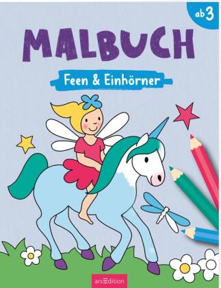 Kniha Malbuch Feen & Einhörner Corina Beurenmeister