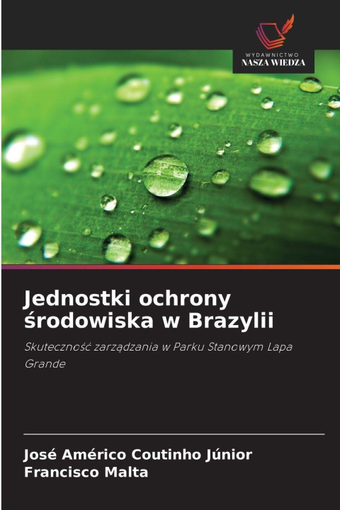 Kniha Jednostki ochrony srodowiska w Brazylii José Américo Coutinho Júnior