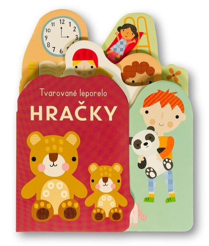 Book Tvarované leporelo Hračky Sally Payne