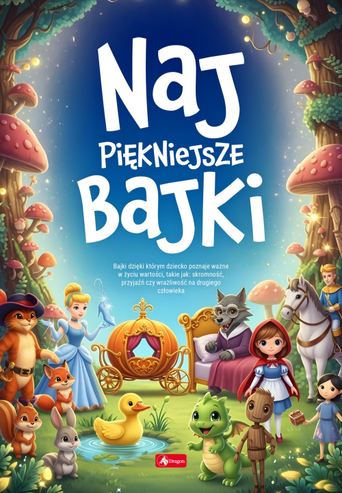 Libro Najpiękniejsze Bajki. Duże litery Opracowanie zbiorowe