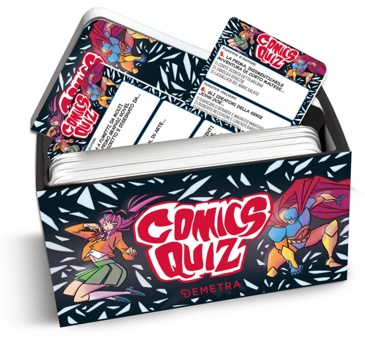 Libro Comics quiz Marco Nucci
