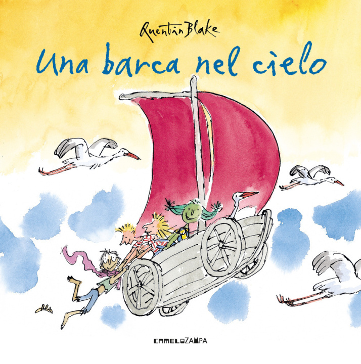 Kniha barca nel cielo Quentin Blake