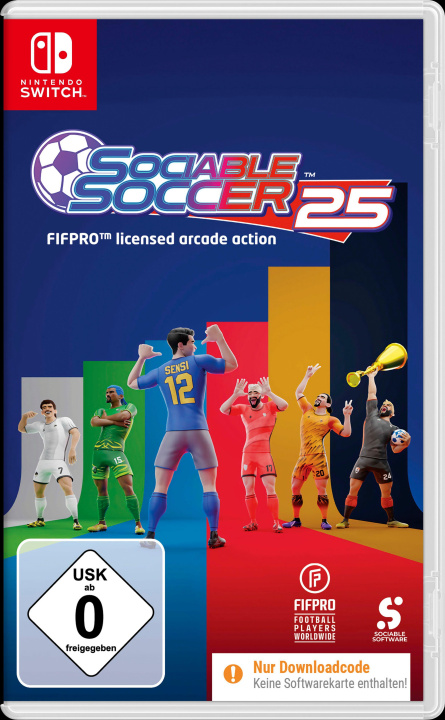 Digital Sociable Soccer 25 (Nintendo Switch - Code in Box) 