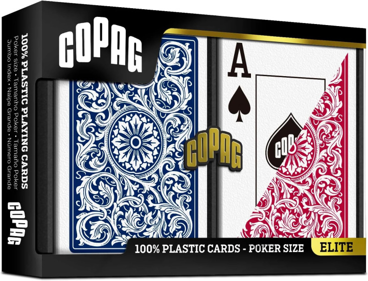 Knjiga Karty do pokera Copag Elite Jumbo Face set 2x55 