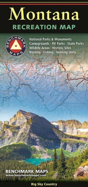 Tiskovina Montana Recreation Map Benchmark Maps
