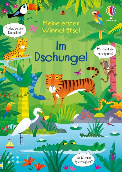 Knjiga Meine ersten Wimmelrätsel: Im Dschungel Gareth Lucas