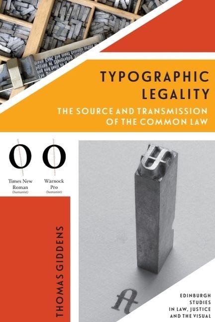 Książka Typographic Legality Thomas (University of Dundee) Giddens