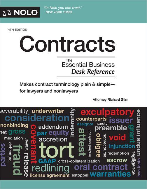 Kniha Contracts 