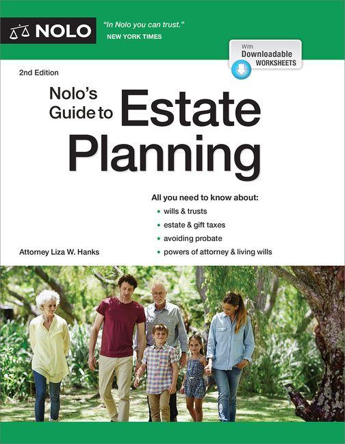 Kniha Nolo's Guide to Estate Planning LIZA HANKS