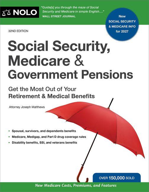 Kniha Social Security, Medicare & Government Pensions 