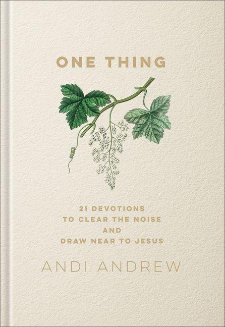 Knjiga One Thing Andi Andrew