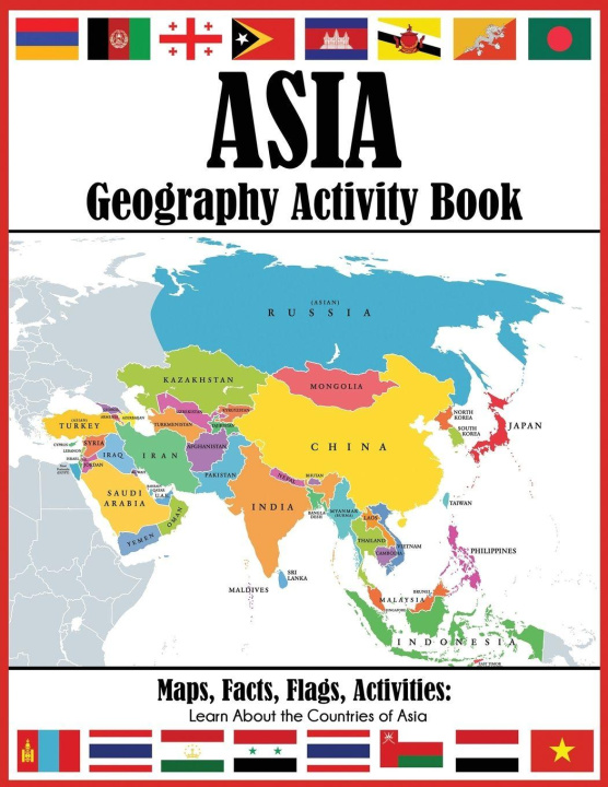Knjiga Asia Geography Activity Book J.R. Grady