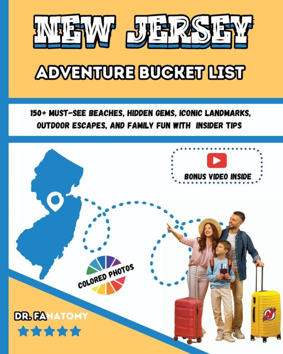 Knjiga New Jersey Adventure Bucket List Dr. Fanatomy