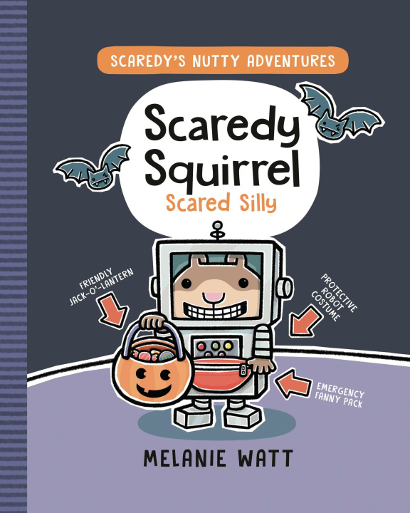 Kniha Scaredy Squirrel Scared Silly Melanie Watt