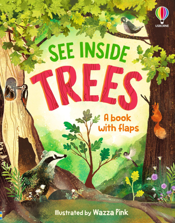 Βιβλίο See Inside Trees Wazza Pink