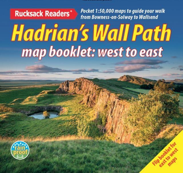 Kniha Hadrian's Wall Path map booklet Jacquetta Megarry