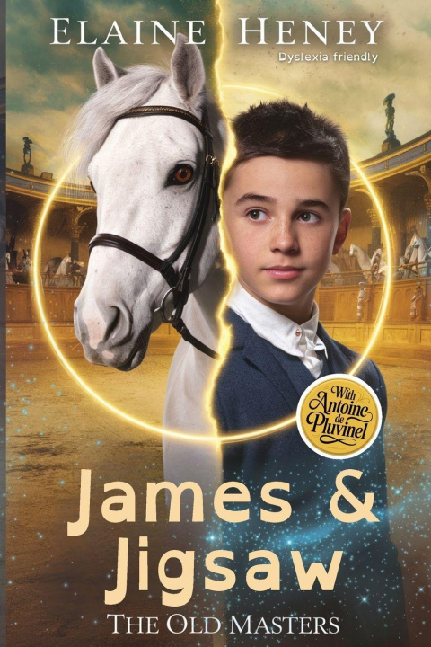 Carte James & Jigsaw with Antoine de Pluvinel - The Old Masters (Dyslexia friendly) Elaine Heney