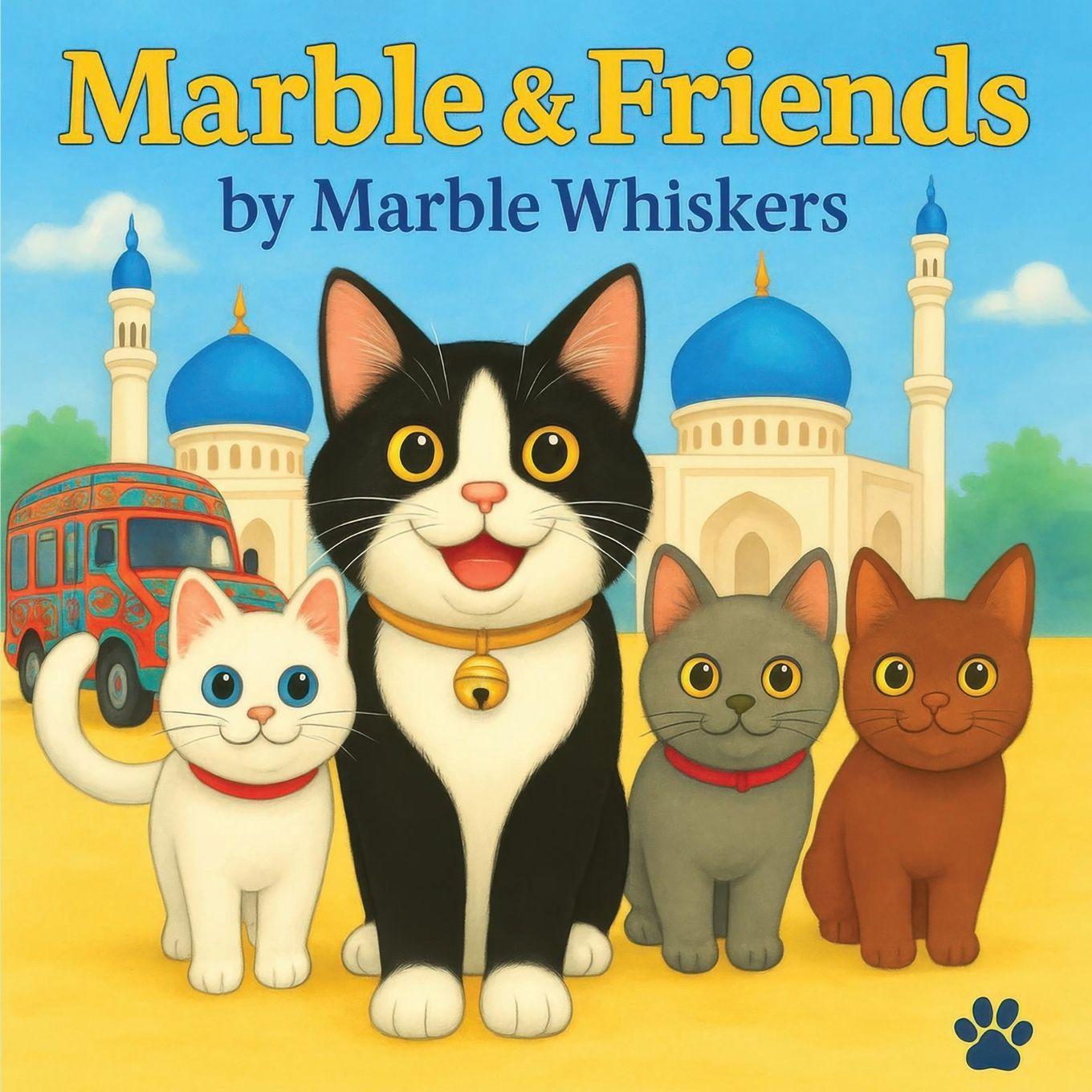 Kniha Marble & Friends Marble Whiskers