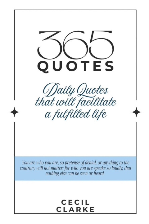 Kniha 365 Quotes Cecil G. Clarke
