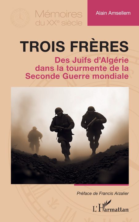 Kniha Trois frères Alain Amsellem