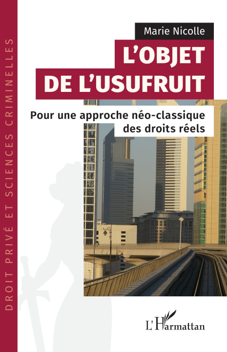 Kniha L'objet de l'usufruit Nicolle