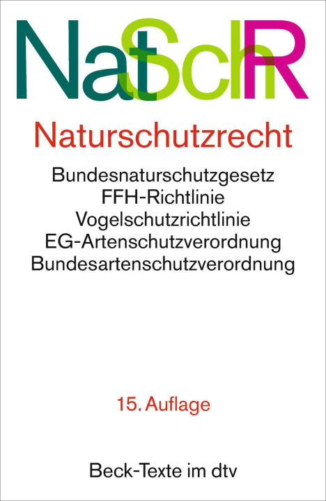 Kniha Naturschutzrecht 
