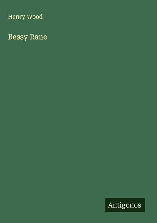 Knjiga Bessy Rane 