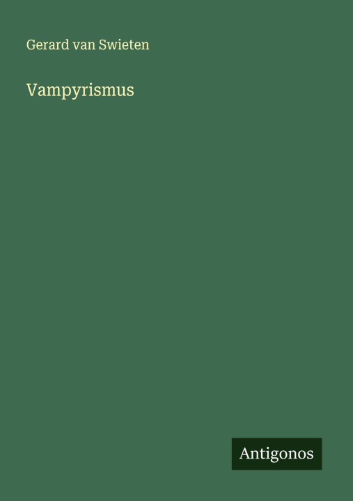 Kniha Vampyrismus 