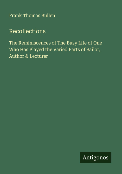 Knjiga Recollections 