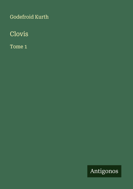 Knjiga Clovis 