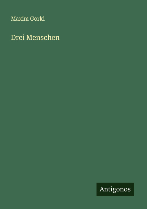 Kniha Drei Menschen 