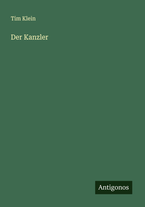 Knjiga Der Kanzler 
