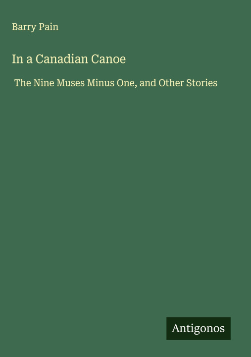 Knjiga In a Canadian Canoe 
