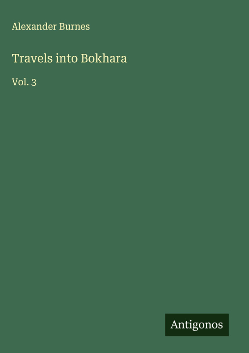 Boek Travels into Bokhara 