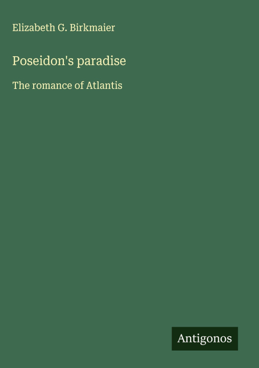 Kniha Poseidon's paradise 
