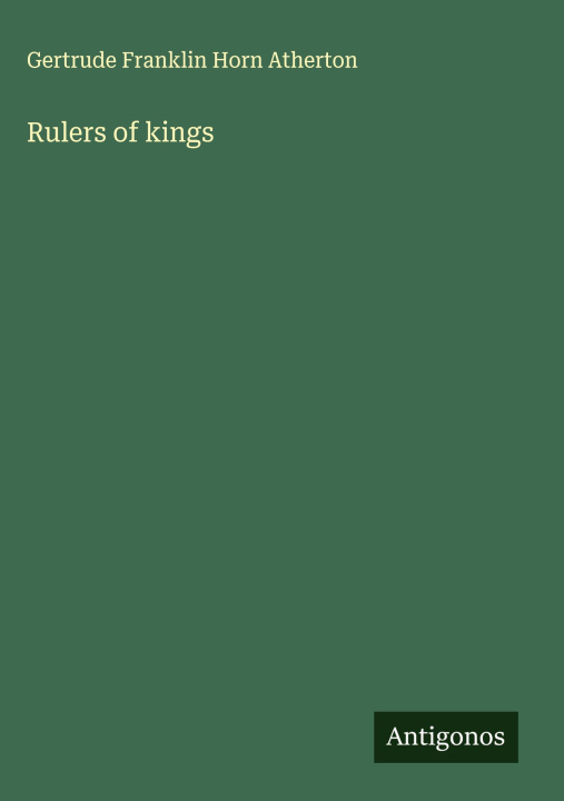 Knjiga Rulers of kings 