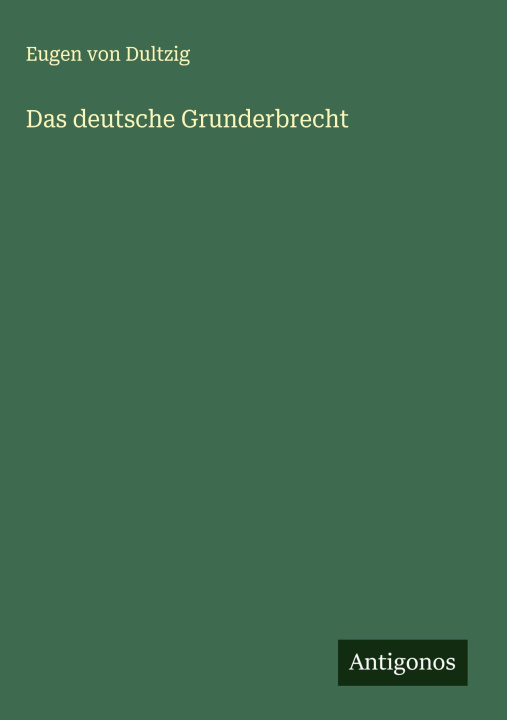 Carte Das deutsche Grunderbrecht 