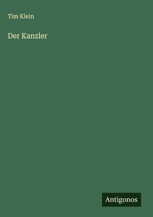 Kniha Der Kanzler 