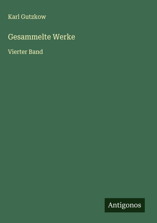 Knjiga Gesammelte Werke 