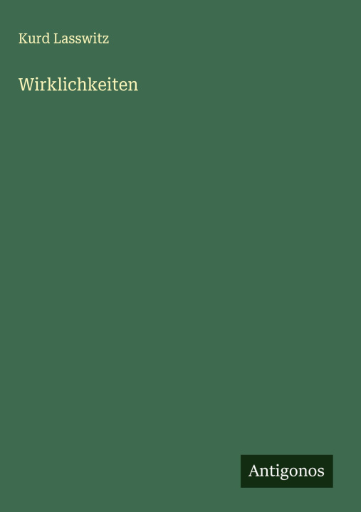 Kniha Wirklichkeiten 